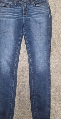 BKE Dark Blue Denim Jeans with Copper Button